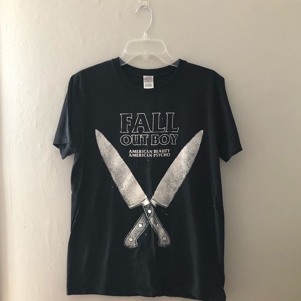 Fall Out Boy Hot Topic Band Short Sleeve Shirt
